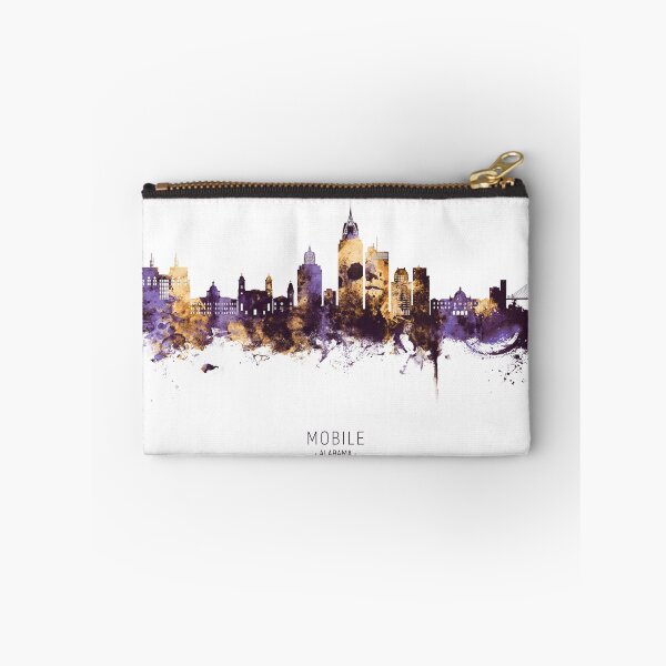 Item preview, Mobile Alabama Skyline designed and sold by ArtPrints.