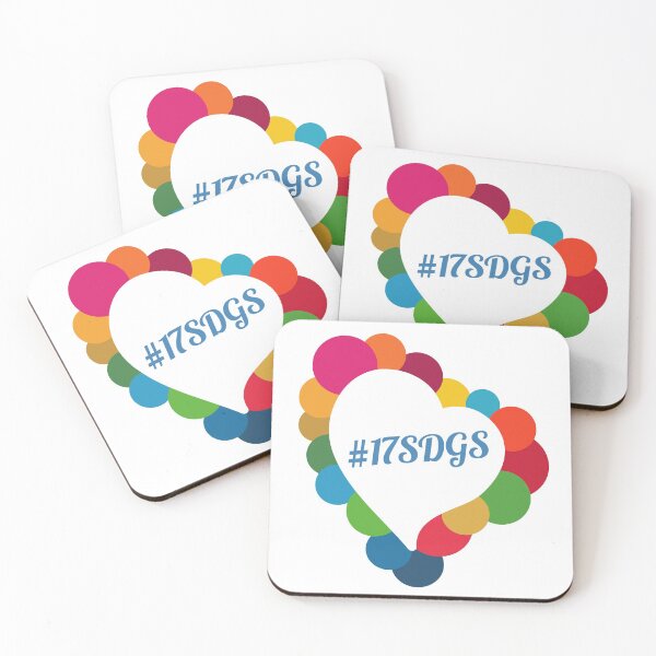 Item preview, Loving 17SDGs Heart - 17 Sustainable Development Goals designed and sold by greatnorris.