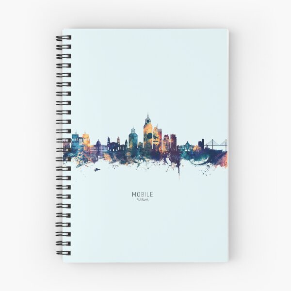 Item preview, Mobile Alabama Skyline designed and sold by ArtPrints.