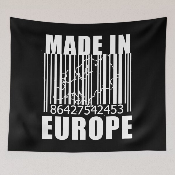 Item preview, Made in Europe proudly european barecode designed and sold by GoodyLeo.