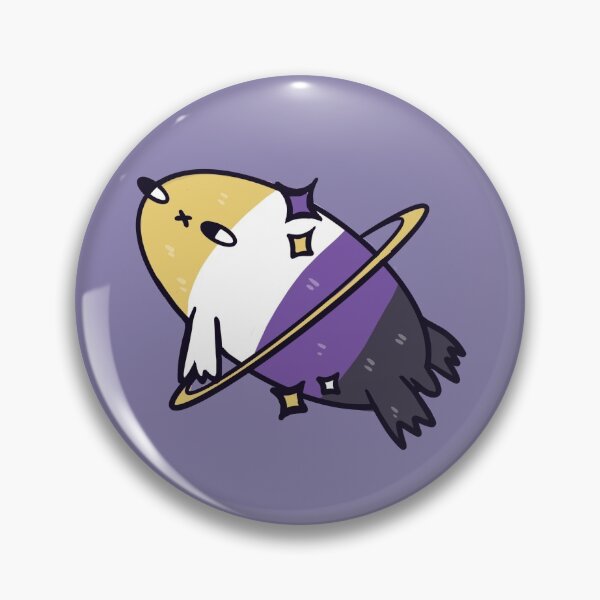 Item preview, Non-binary seal LGBT flag designed and sold by Galactic-deer.