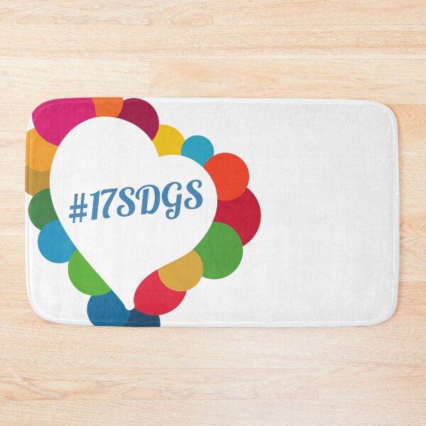 Item preview, Loving 17SDGs Heart - transparent background - 17 Sustainable Development Goals designed and sold by greatnorris.