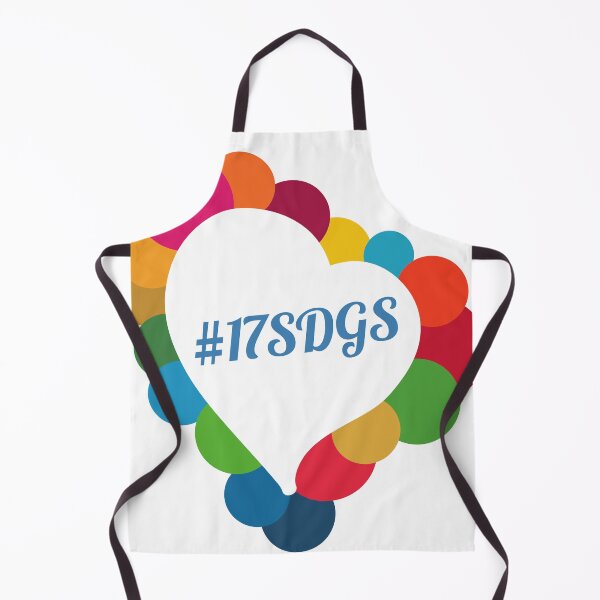 Item preview, Loving 17SDGs Heart - transparent background - 17 Sustainable Development Goals designed and sold by greatnorris.