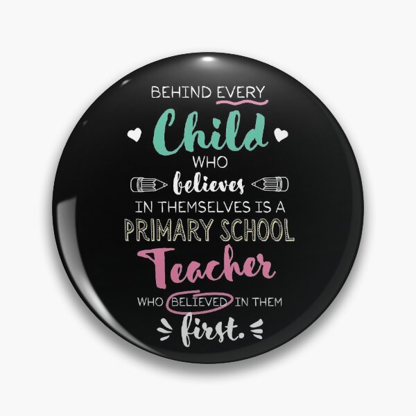 Item preview, Great Primary School Teacher who believed - Appreciation Quote designed and sold by betternotes.