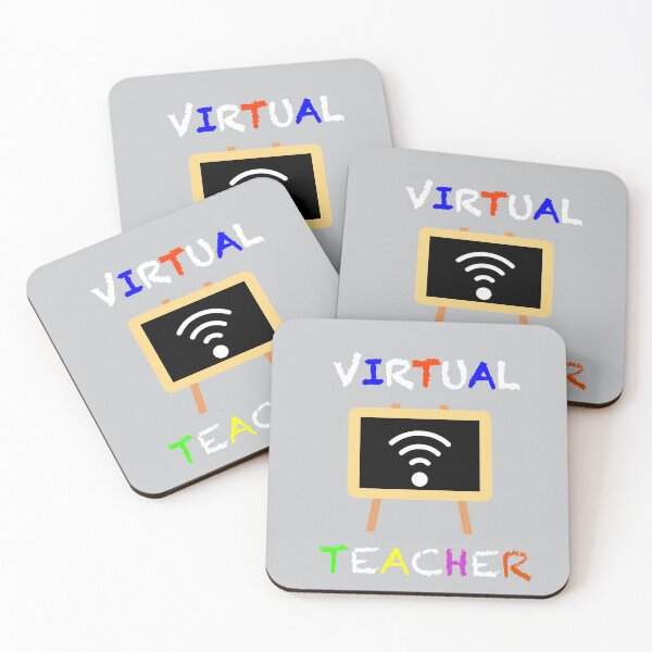 Item preview, Virtual Teacher designed and sold by WordsmithNerd.