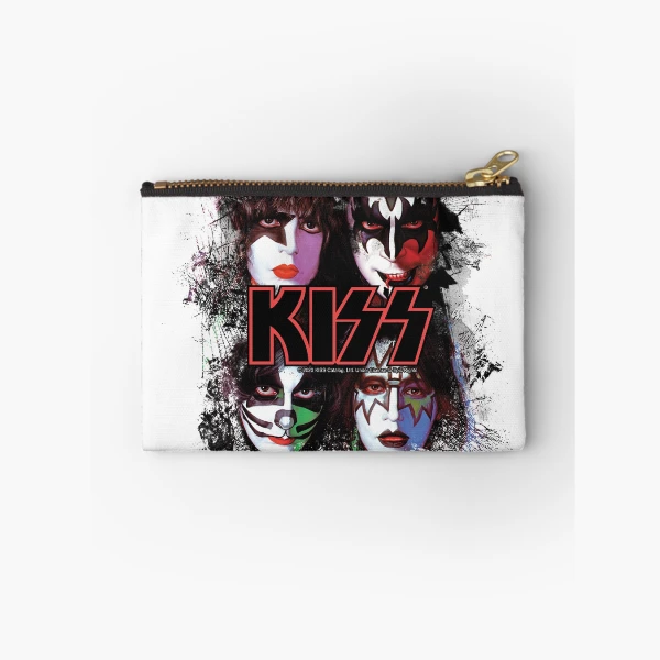 KISS ® the Band - All Members Faces brush effect
