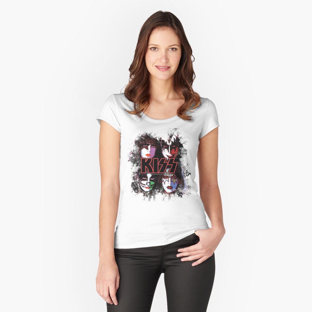 Item preview, Fitted Scoop T-Shirt designed and sold by musmus76.