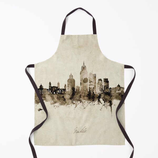 Item preview, Mobile Alabama Skyline designed and sold by ArtPrints.