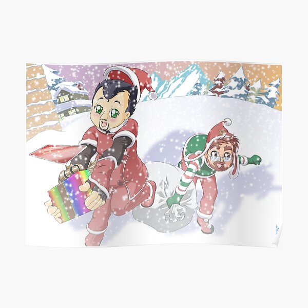 Joyeuses fêtes de fin d'année Poster