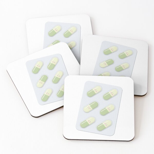 Item preview, Green happy pills blister pack designed and sold by Eenig.