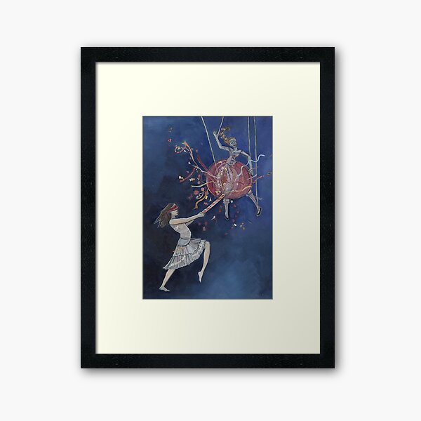 Pinata Doll Framed Art Print