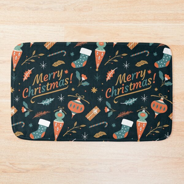 Item preview, Merry Christmas Winter theme Pattern designed and sold by Patterntastic.