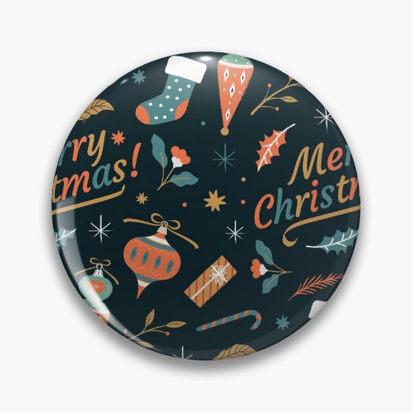 Item preview, Merry Christmas Winter theme Pattern designed and sold by Patterntastic.