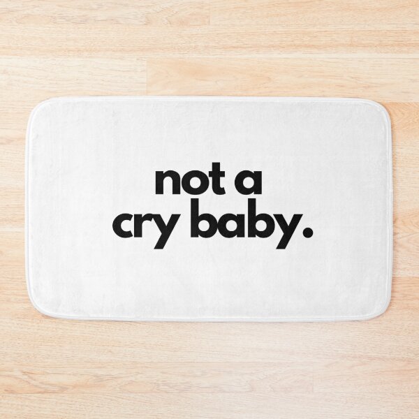 Item preview, Cry Baby Sarcastic Little White Lie Party Quote designed and sold by luchik-and-co.