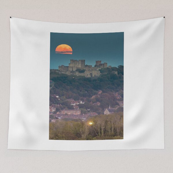 Item preview, Dover Castle  moonrise  designed and sold by rogerstanger.