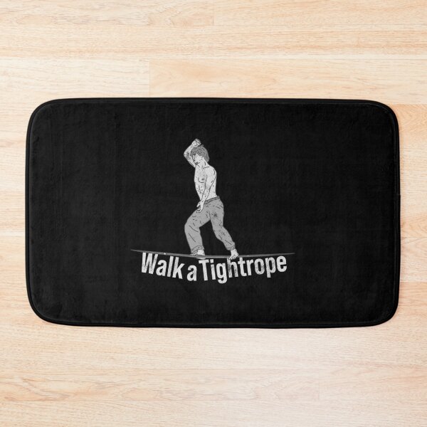 Item preview, Distressed Walk a Tightrope - B&W Wire Balancing - High-wire designed and sold by DeWinnes.