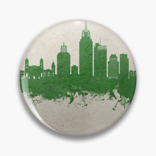 Item preview, Mobile Alabama Skyline designed and sold by ArtPrints.