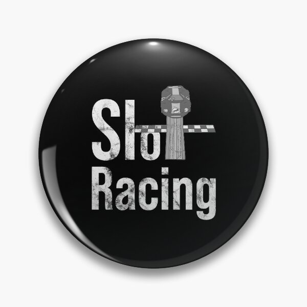Item preview, Distressed Slot Car Racing Text - B&W Finish Line designed and sold by DeWinnes.