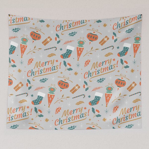 Item preview, Merry Christmas - Winter Pattern designed and sold by Patterntastic.