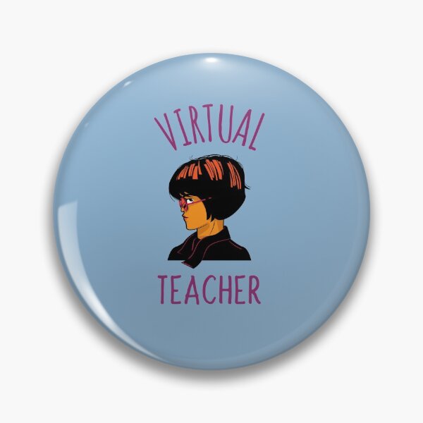 Item preview, Virtual Teacher designed and sold by WordsmithNerd.