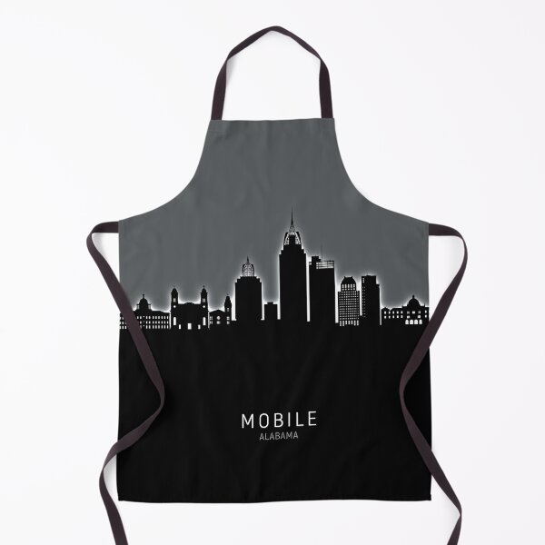 Item preview, Mobile Alabama Skyline designed and sold by ArtPrints.