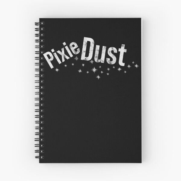 Item preview, Distressed Pixie Dust Text - B&W Sprinkled Stars - Magical designed and sold by DeWinnes.