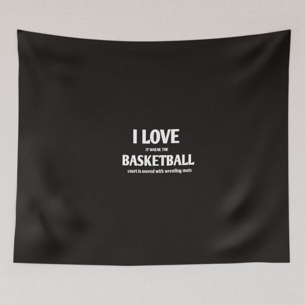 Item preview, I love it where the basketball court is overed with wrestling mats designed and sold by Andreastore.
