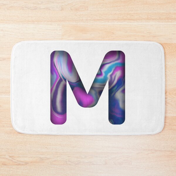 Item preview, Letter M wavy aestetic vibe designed and sold by Rime-art.