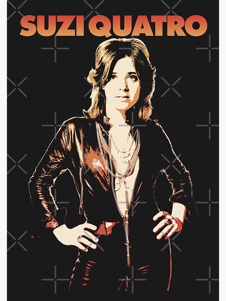 Suzi Quatro Glam Rock | Poster