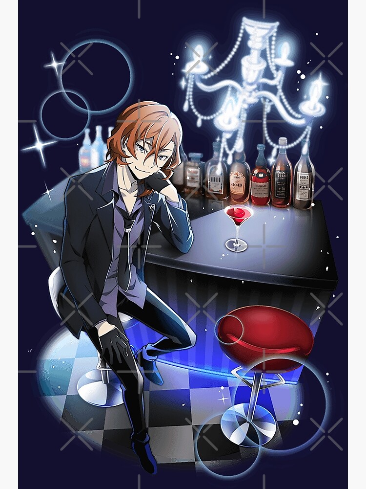 Chuuya Nakahara Bsd Poster For Sale By Lokittylevi Redbubble