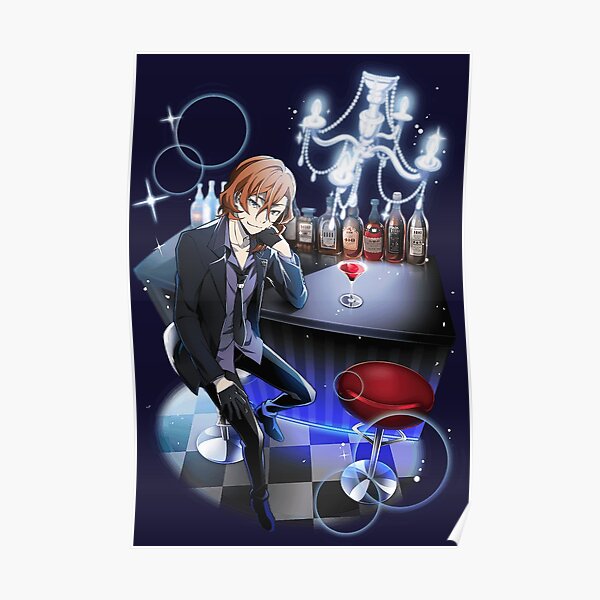 Chuuya Nakahara Bsd Poster For Sale By Lokittylevi Redbubble