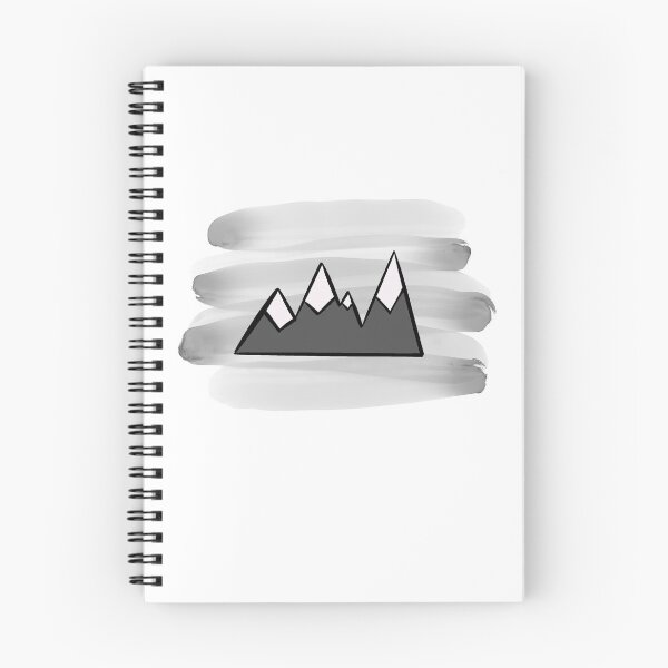 Item preview, Cartoon mountains designed and sold by Angel Shipley.