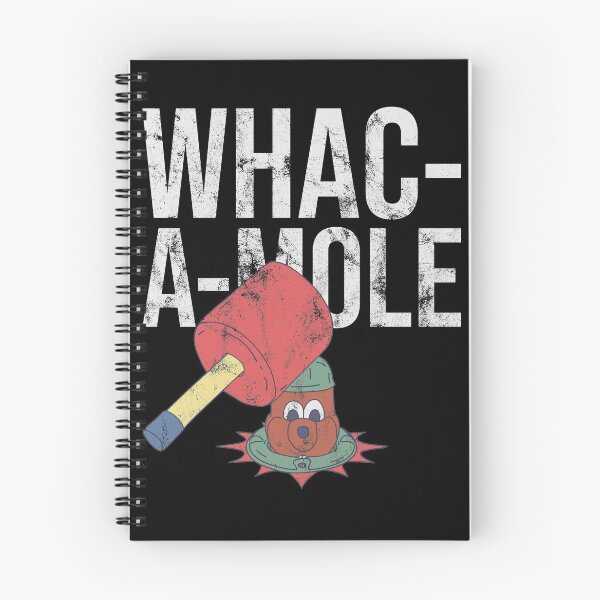 Artikelvorschau, Distressed Whac-a-Mole - Biber Mallet Grafik - Karneval entworfen und verkauft von DeWinnes.