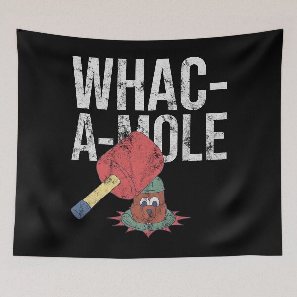 Item preview, Distressed Whac-a-Mole - Beaver Mallet Graphic - Carnival designed and sold by DeWinnes.