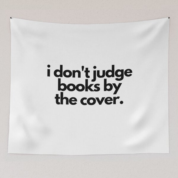 Item preview, Judge Books by Cover White Lie Party Quote designed and sold by luchik-and-co.