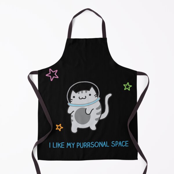 Item preview, I like my purrsonal space, astronaut cat likes personal space designed and sold by IceCreamCat.