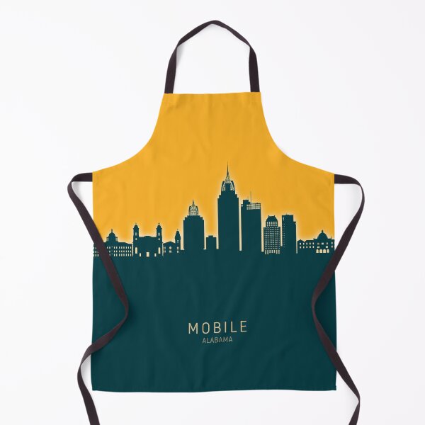 Item preview, Mobile Alabama Skyline designed and sold by ArtPrints.