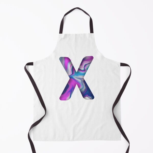 Item preview, Letter X wavy aestetic vibe designed and sold by Rime-art.