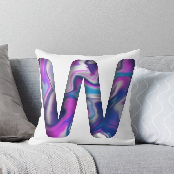Item preview, Letter W wavy aestetic vibe designed and sold by Rime-art.