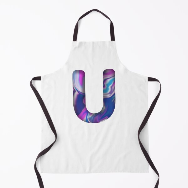 Item preview, Letter U wavy aestetic vibe designed and sold by Rime-art.