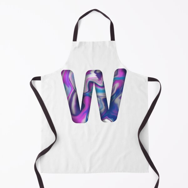 Item preview, Letter W wavy aestetic vibe designed and sold by Rime-art.