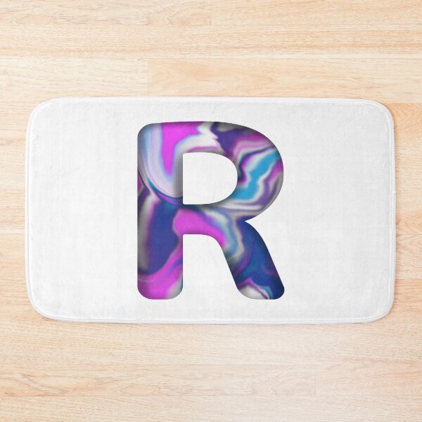 Item preview, Letter R wavy aestetic vibe designed and sold by Rime-art.