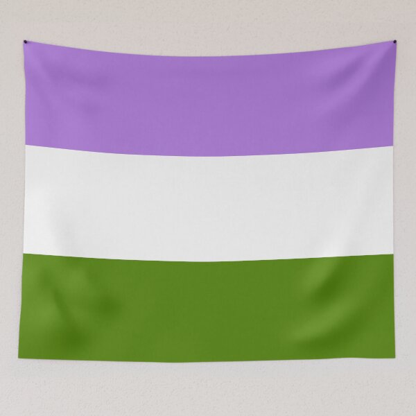 Item preview, Proud Genderqueer Pride Flag (Proud LGBTQ+ Community Pride Flag) designed and sold by teeworthy.
