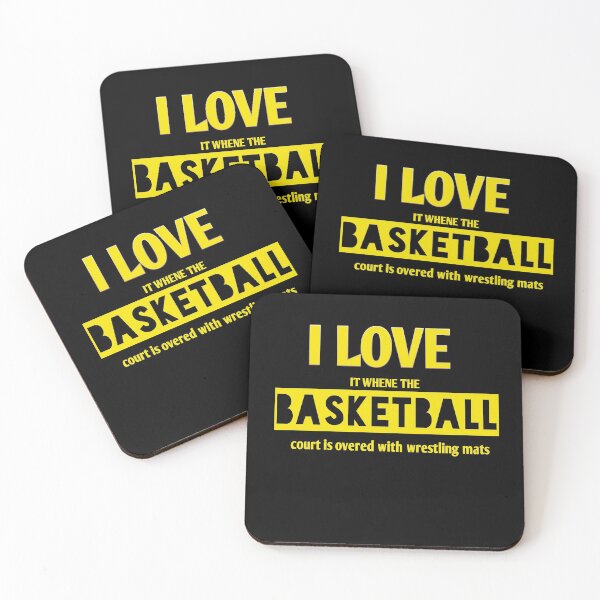 Item preview, I love it where the basketball court is overed with wrestling mats designed and sold by Andreastore.