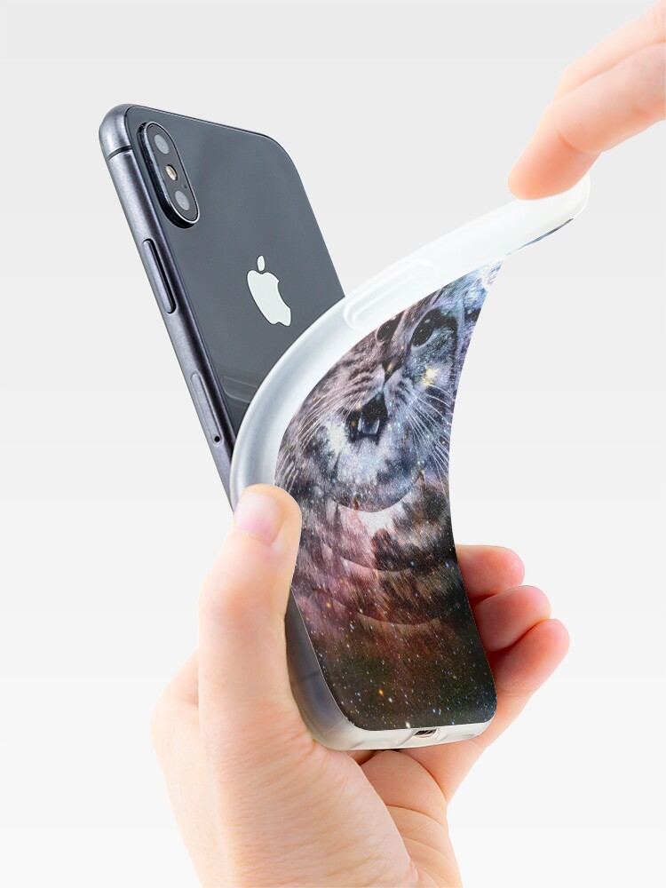 Alternate view of Existential Crisis Cat iPhone Case & Cover