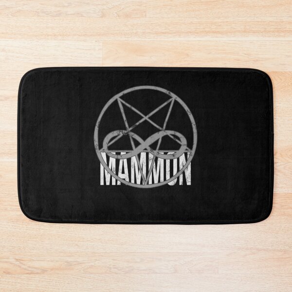 Item preview, Distressed Mammon - B&W Demonic Symbol Text - Sinful designed and sold by DeWinnes.