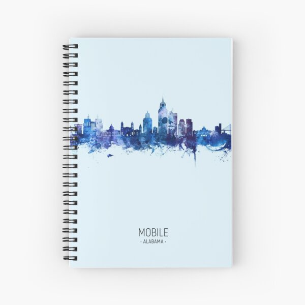 Item preview, Mobile Alabama Skyline designed and sold by ArtPrints.