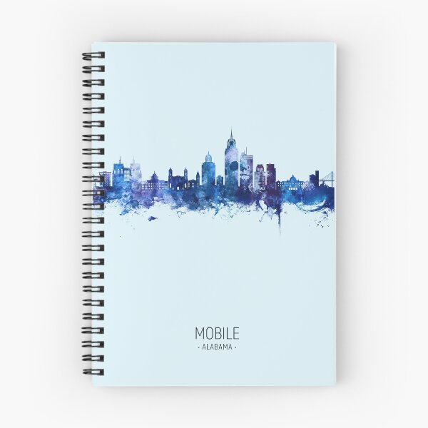 Item preview, Mobile Alabama Skyline designed and sold by ArtPrints.