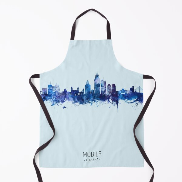 Item preview, Mobile Alabama Skyline designed and sold by ArtPrints.