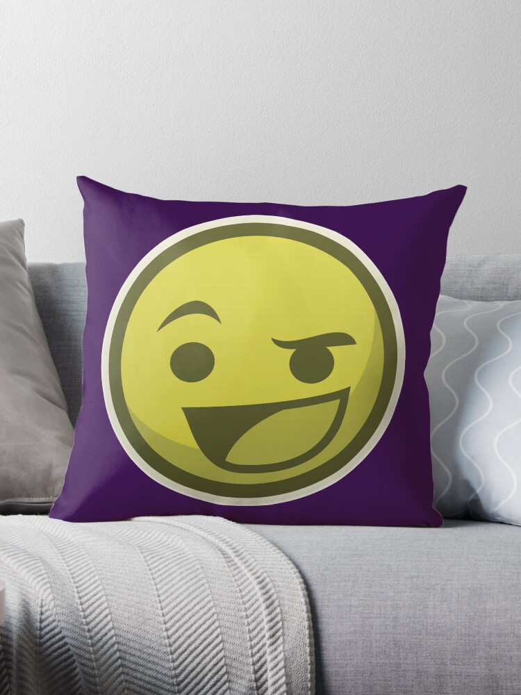 Man Face  Throw Pillow for Sale by Needlessworks